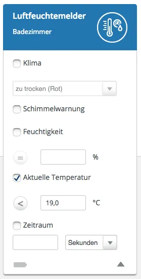 Devolo Temperatur